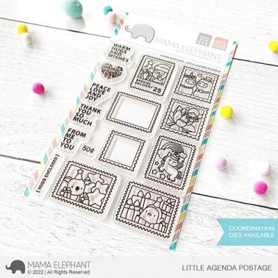 Mama Elephant Clear Stamps - Little Agenda Postage